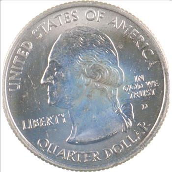 Custom - COLORIZED - 2006-D Colorado State Quarter - High Collectible