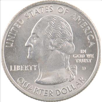Custom - COLORIZED - 2006-D North Dakota State Quarter - High Collectible