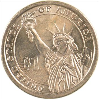 Custom - COLORIZED - Thomas Jefferson Presidential Dollar - High Collectible