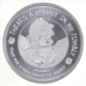 Disney Winnie the Pooh - 1 Oz .999 Silver Round Limited Edition Honey Balloon