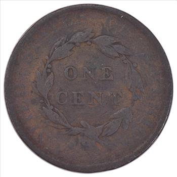 EARLY - 1820 - Liberty Head United States LARGE CENT - TOUGH Coin - Look at Redbook!