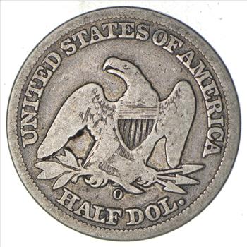 Early - 1855-O Seated Liberty Half Dollar - Rare Type US Coin Silver 90%