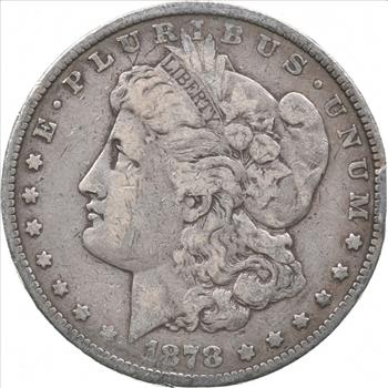 Early - 1878-S Morgan Silver Dollar - 90% US Coin