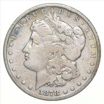 Early - 1878-S Morgan Silver Dollar - 90% US Coin