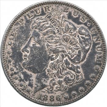 Early - 1886 Morgan Silver Dollar - 90% US Coin