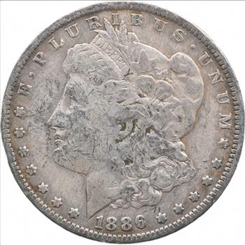Early - 1886-O Morgan Silver Dollar - 90% US Coin