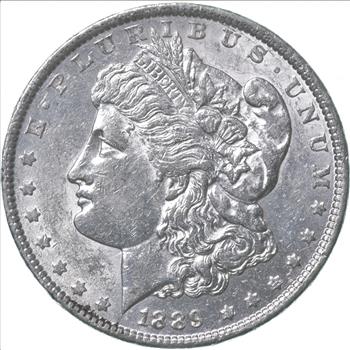 Early - 1889 Morgan Silver Dollar - 90% US Coin