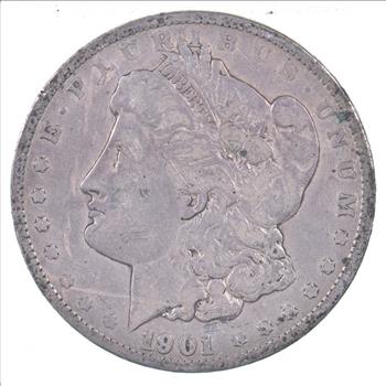 Early - 1901 Morgan Silver Dollar - 90% US Coin