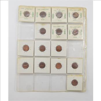 ENTIRE PAGE of 2x2 Coins - You get it ALL