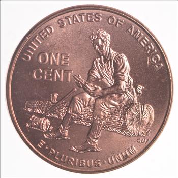 ERROR: Double THUMB 2009 Lincoln Cent ERROR - Double Die Reverse