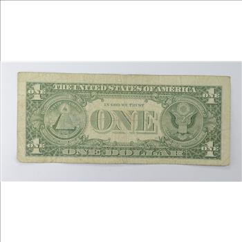 ERROR Replacement *Star* 1957-A $1.00 Silver Certificate Replacement Note - Tough