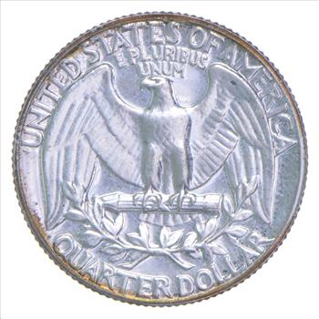 ERROR/Variety - Type B Reverse BU 1959 Washington Quarter - Silver