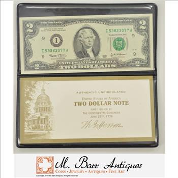 Fancy Displayed United States Currency! W@W