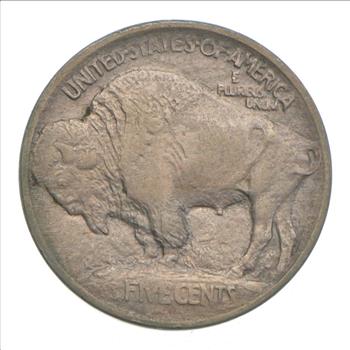 FIRST YEAR - 1913 Type 1 Buffalo Indian Head Nickel