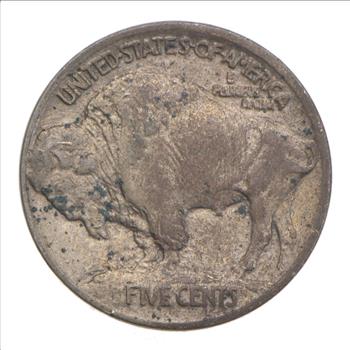 FIRST YEAR - 1913 Type 1 Buffalo Indian Head Nickel