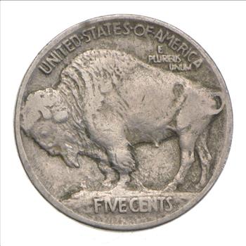 FIRST YEAR - 1913 Type 1 Buffalo Indian Head Nickel