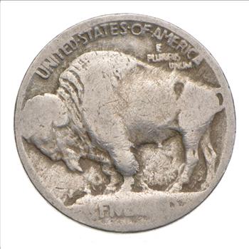 FIRST YEAR - 1913 Type 1 Buffalo Indian Head Nickel