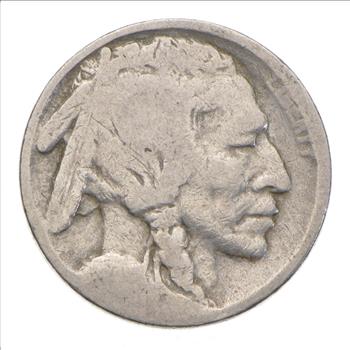 FIRST YEAR - 1913 Type 1 Buffalo Indian Head Nickel
