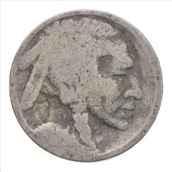 FIRST YEAR - 1913 Type 1 Buffalo Indian Head Nickel