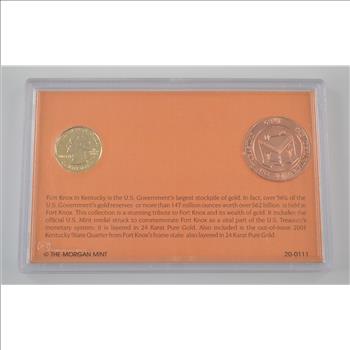 Fort Knox Gold Collection Fancy Packaging Coin Set Collection