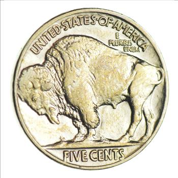 FULL Horn - 1934 Buffalo Nickel - Higher Graded