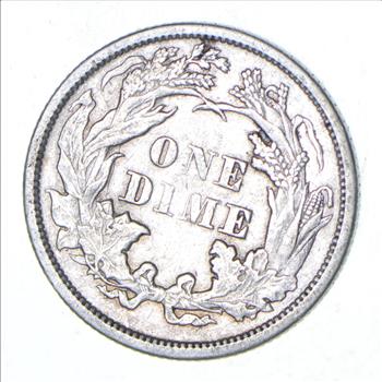 Full Liberty - 1875 Seated Liberty Silver Dime