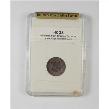 G6 1835-P Liberty Cap Dime - Graded HCGS