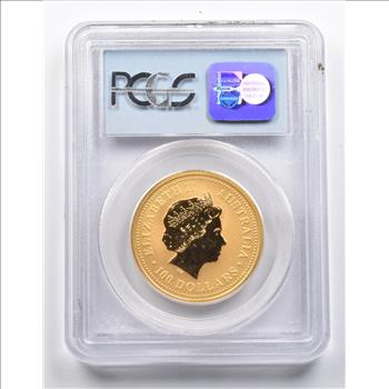 Gem UNC 2000 $100 Australia 1 Oz Gold Coin WTC Ground Zero Recovery 9-11-01 PCGS