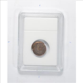 Genuine 1400-1600 AD Spanish Bronze - New World Pirate Era Coin