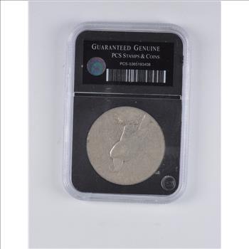 Genuine 1934 Peace Silver Dollar - Slabbed