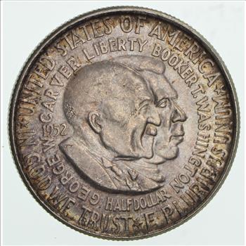 George Carver & Booker T Washington - Freedom & Opportunity - US Commemorative Half Dollar