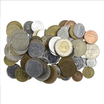 HAND Full of Mixed World Coins - Collection Great Lot Mix Bulk