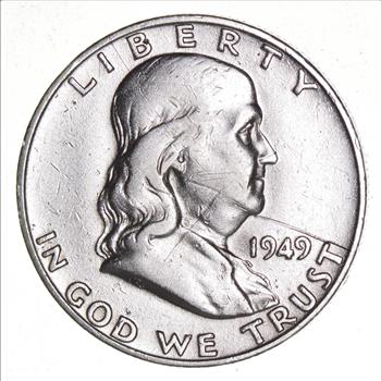 Higher Grade - 1949-D Franklin Half Dollar - LOW Mintage