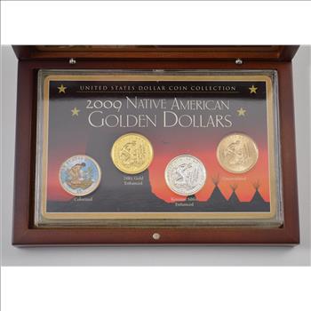 Historic Coin Collection - 2009 Native American Golden Dollars Nicely Packed US Coins!