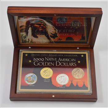 Historic Coin Collection - 2009 Native American Golden Dollars Nicely Packed US Coins!