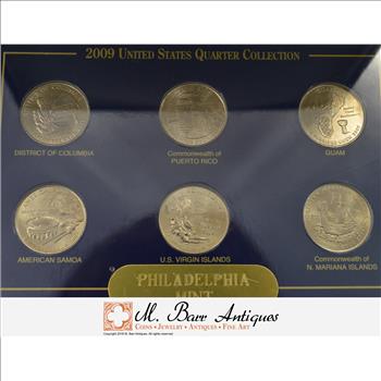 Historic Coin Collection - 2009 United States Quarter Collection Philadelphia Mint*** Nicely Packed US Coins!