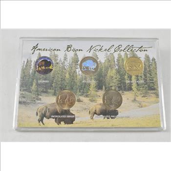 Historic Coin Collection - American Bison Nickel Collection Nicely Packed US Coins!