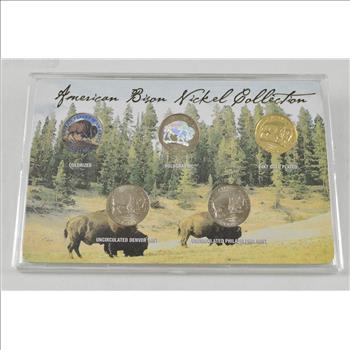 Historic Coin Collection - American Bison Nickel Collection Nicely Packed US Coins!