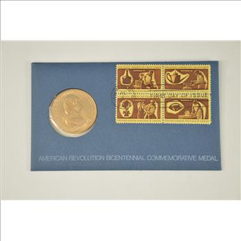 Historic Coin Collection - American Revolution Bicentennial Commemorative Medal Nicely Packed US Coins!