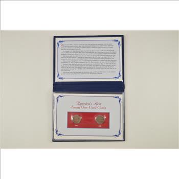 Historic Coin Collection - America's First Small One-Cent Coins Nicely Packed US Coins!