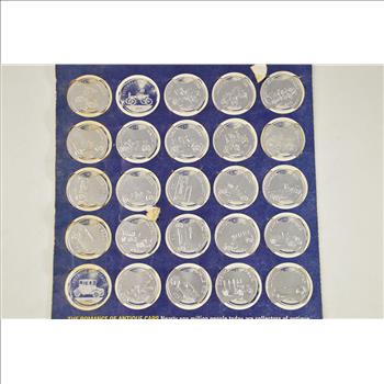 Historic Coin Collection - Antique Car Coin Collection Nicely Packed US Coins!