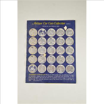 Historic Coin Collection - Antique Car Coin Collection Nicely Packed US Coins!