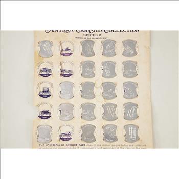 Historic Coin Collection - Antique Car Coin Collection Series 2 Nicely Packed US Coins!