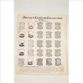 Historic Coin Collection - Antique Car Coin Collection Series 2 Nicely Packed US Coins!