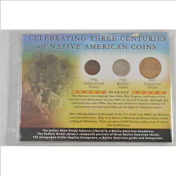 Historic Coin Collection - Celebrating Three Centuries Of Native American Coins Nicely Packed US Coins!