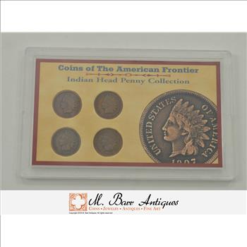 Historic Coin Collection - Coins of the American Frontier Indian Head Penny Collection*** Nicely Packed US Coins!