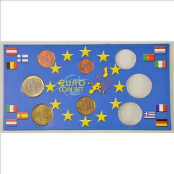 Historic Coin Collection - Euro Coin Set Nicely Packed US Coins!
