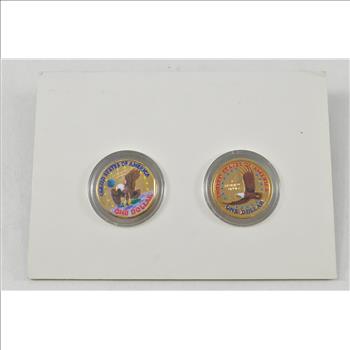 Historic Coin Collection - First & Last Dollars Of The Millennium Nicely Packed US Coins!