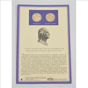 Historic Coin Collection - George Washington First President Nicely Packed US Coins!