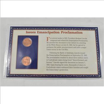 Historic Coin Collection - Issues Emancipation Proclamation Nicely Packed US Coins!